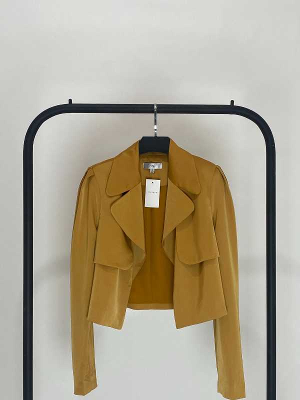 BLAZER MANGA PUFF CAMEL